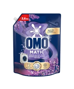 Nước giặt OMO Cửa Trước Hương Hoa Oải Hương Thư Thái 3.6kg