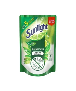 Nước rửa chén Sunlight trà xanh túi 720g